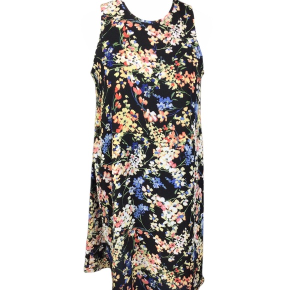 Tommy Hilfiger Floral Sleeveless Dress - Multicolor Size 4 - Picture 1 of 8